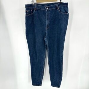 Vintage Levi's Jeans Womens 22 M Blue 550 Relaxed Fit Tapered Leg Denim Y2K READ